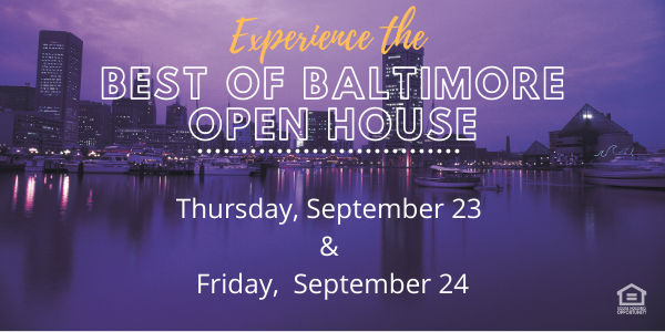 Best of Baltimore Open House: 9/23 & 9/24